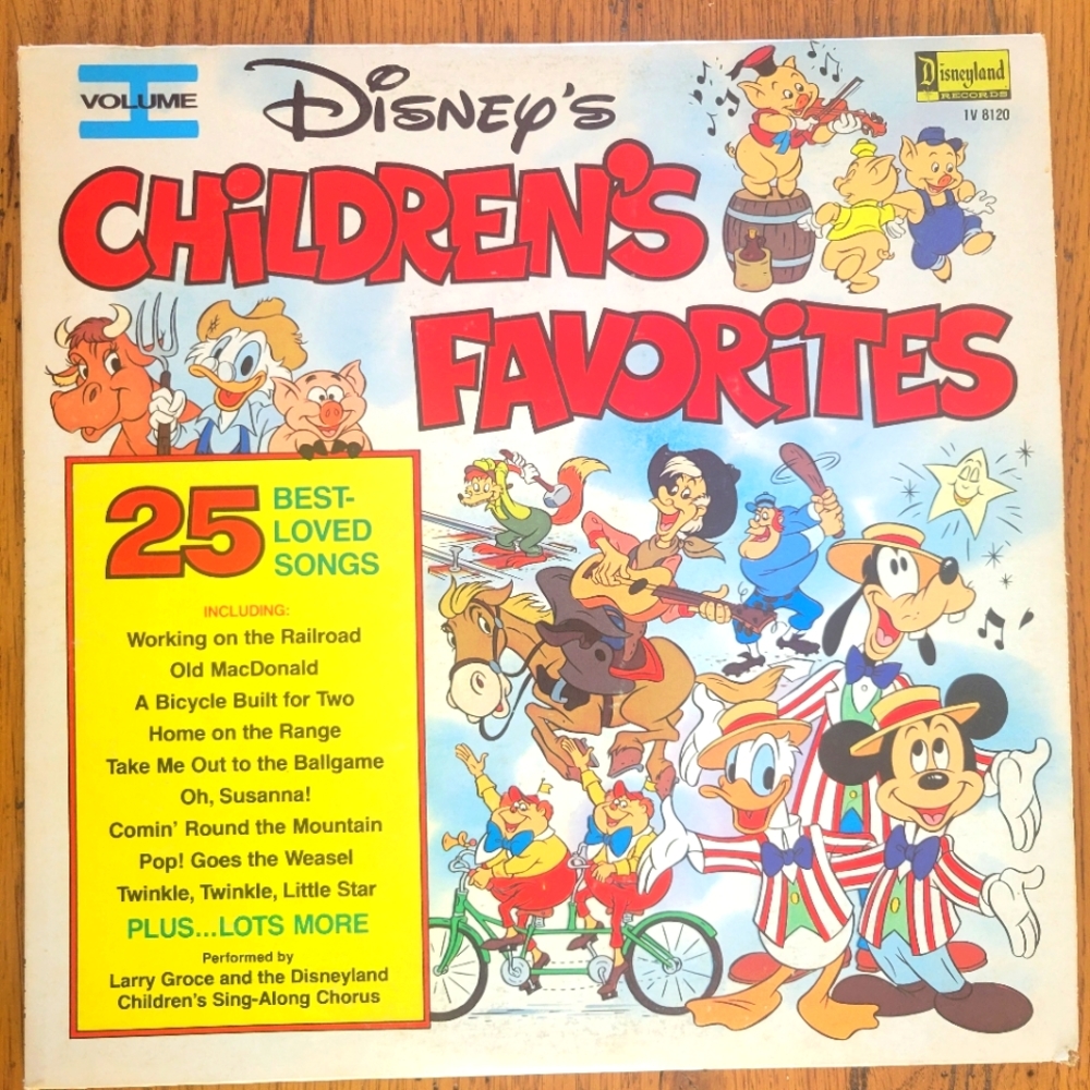Disney Childrens Favorites Vinyl Volume 1